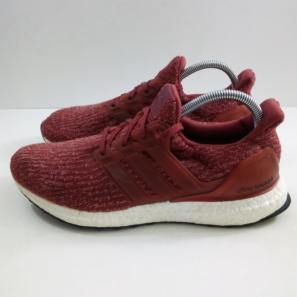 Adidas Ultraboost 3.0 Mystery Red Women 9 Running Shoes BA8927 - Picture 3 of 8